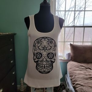 Glitter skull tank from Hot Topic